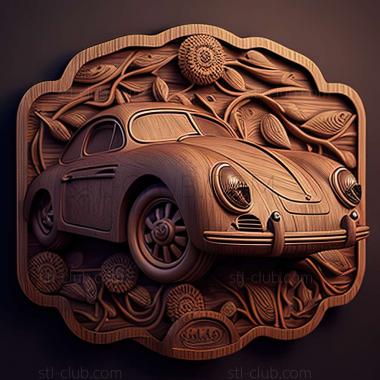 3D мадэль Porsche 356 (STL)